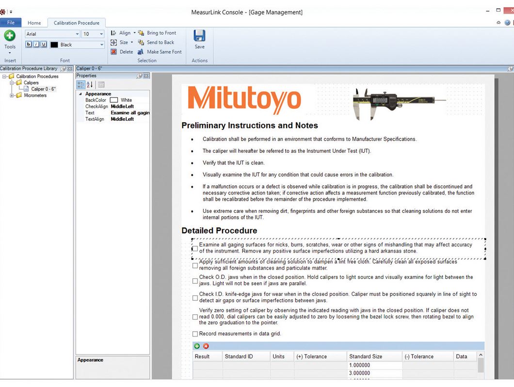 Mitutoyo MeasurLink V10 Gage Management 64AAB842 Measurement Supply